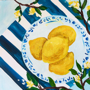 Artvana Paint and Sip Class in Olympia September 2025 @ The Bus Stop