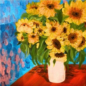 Artvana Paint and Sip Class in Olympia September 2025 @ Cup of Swords Tavern