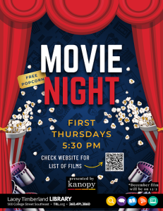 Movie Night @ Lacey Timberland Library
