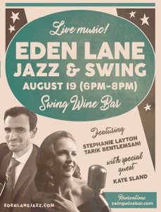 Live Jazz On the Patio @ Swing Wine Bar