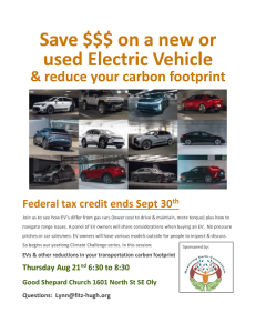 Considering a new or used Electric Vehicle to reduce your carbon footprint? @ Good Shepard Church